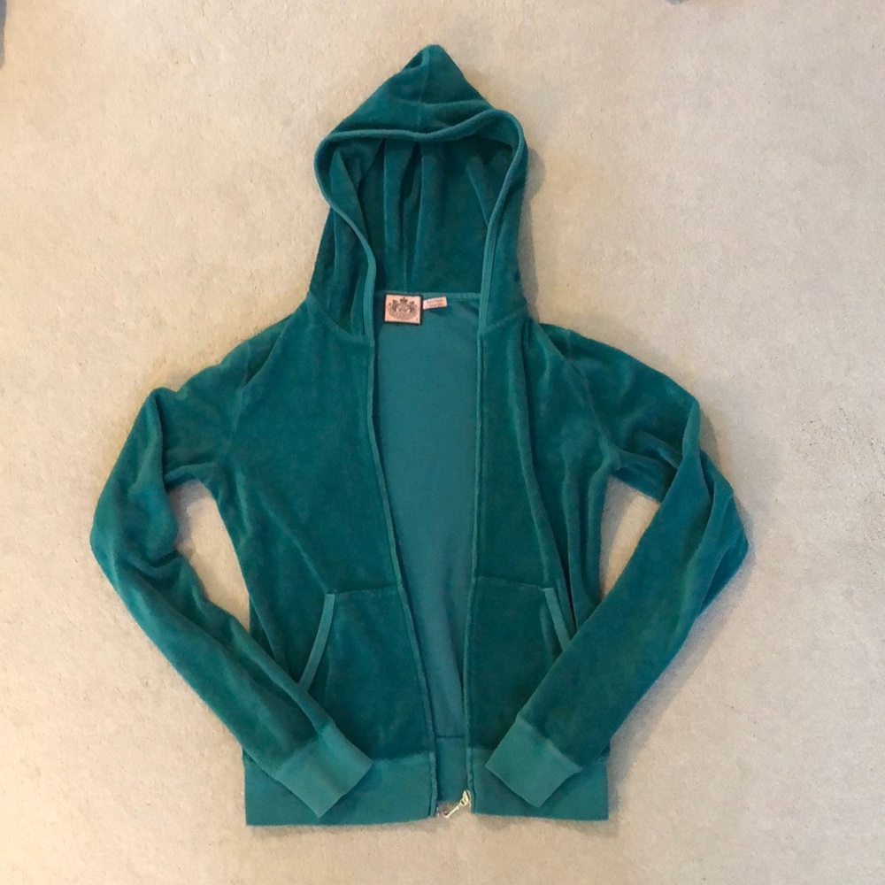 Juicy Couture zip up sweatshirt
